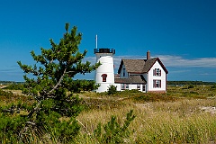 Headless Stage Harbor Lighthouse of Cape Cod Seashore